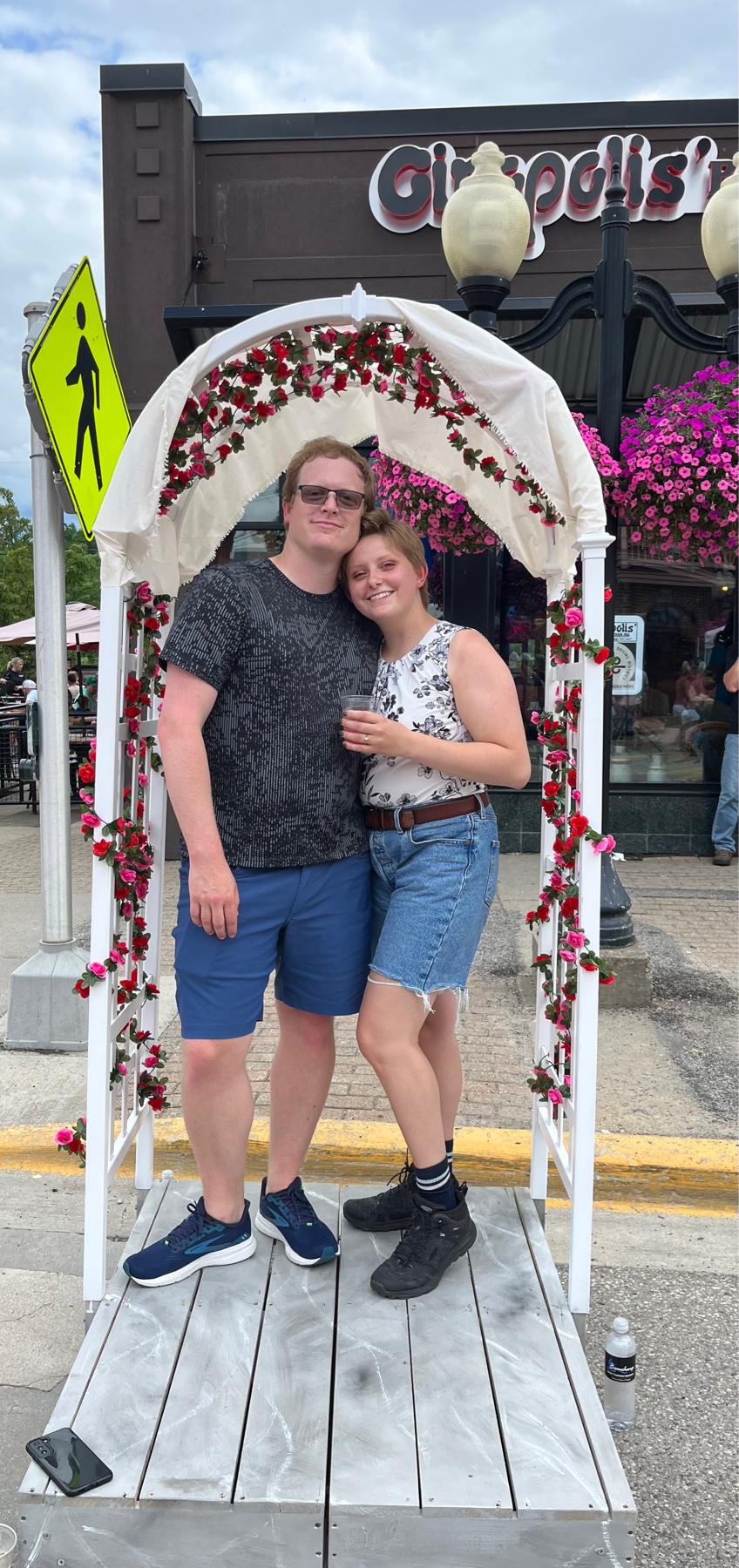 Down town Brighton, MI foodie festival!