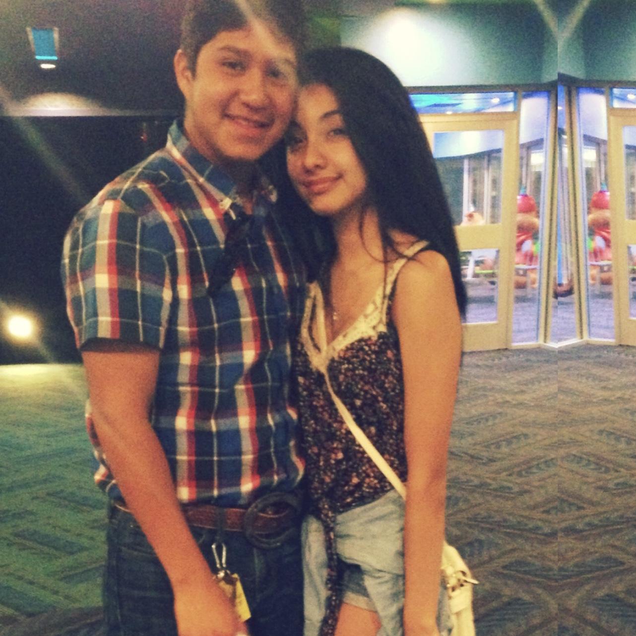 Our Second date, watching transformers.
