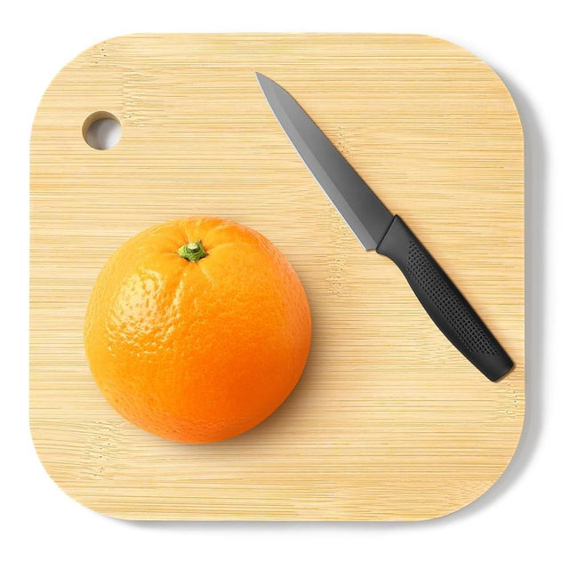 LorisArm Small Bamboo Wood Cutting Board 8"Mini Lightweight Wooden chopping boards for Fruit, Vegetable, Camping Trip.