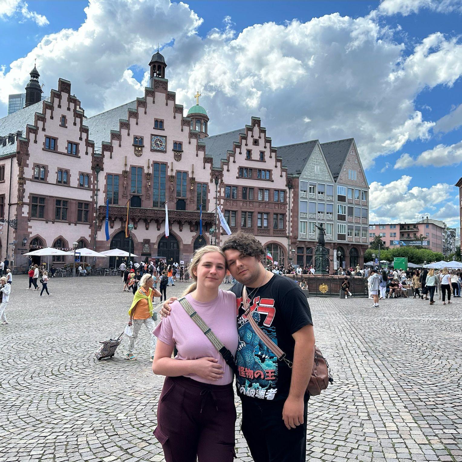 Right before coming home from Frankfurt!