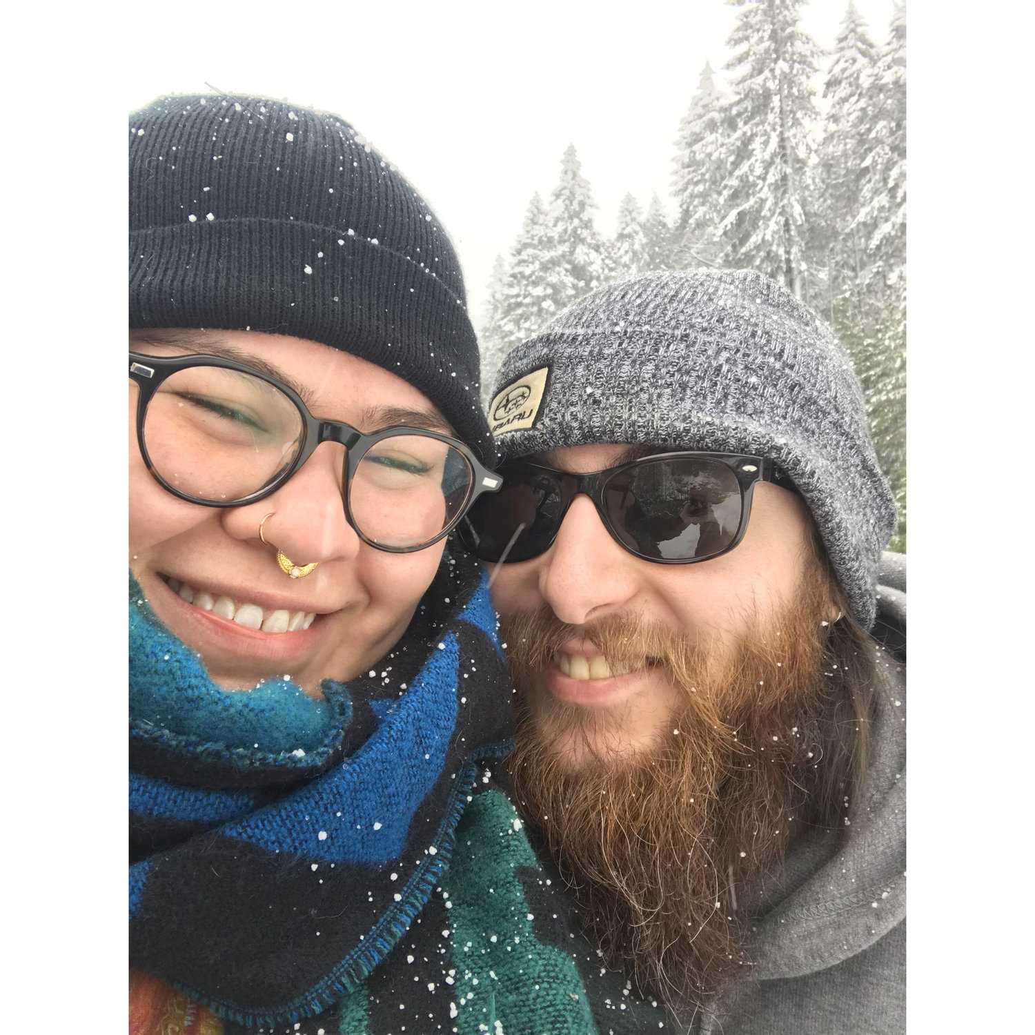 February 2019. Celebrating our 2nd anniversary in South Lake Tahoe.