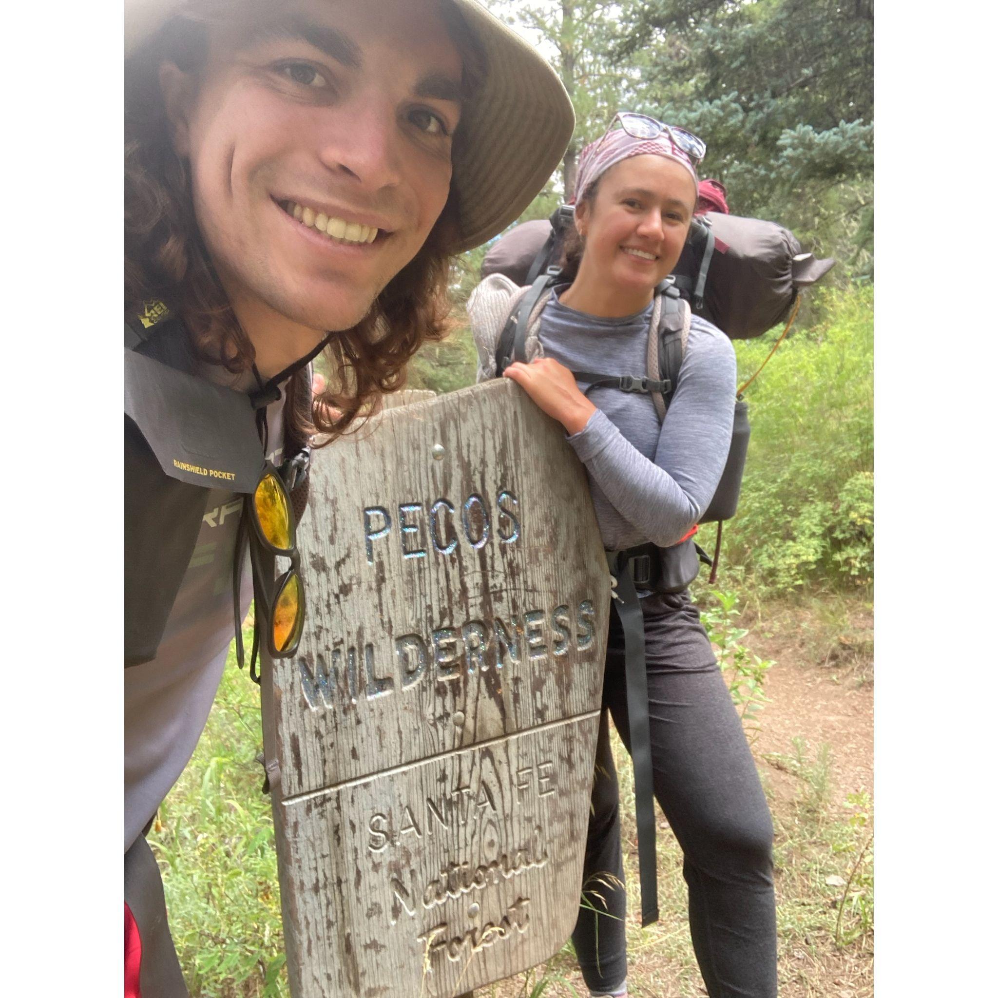 NM backpacking trip 2023