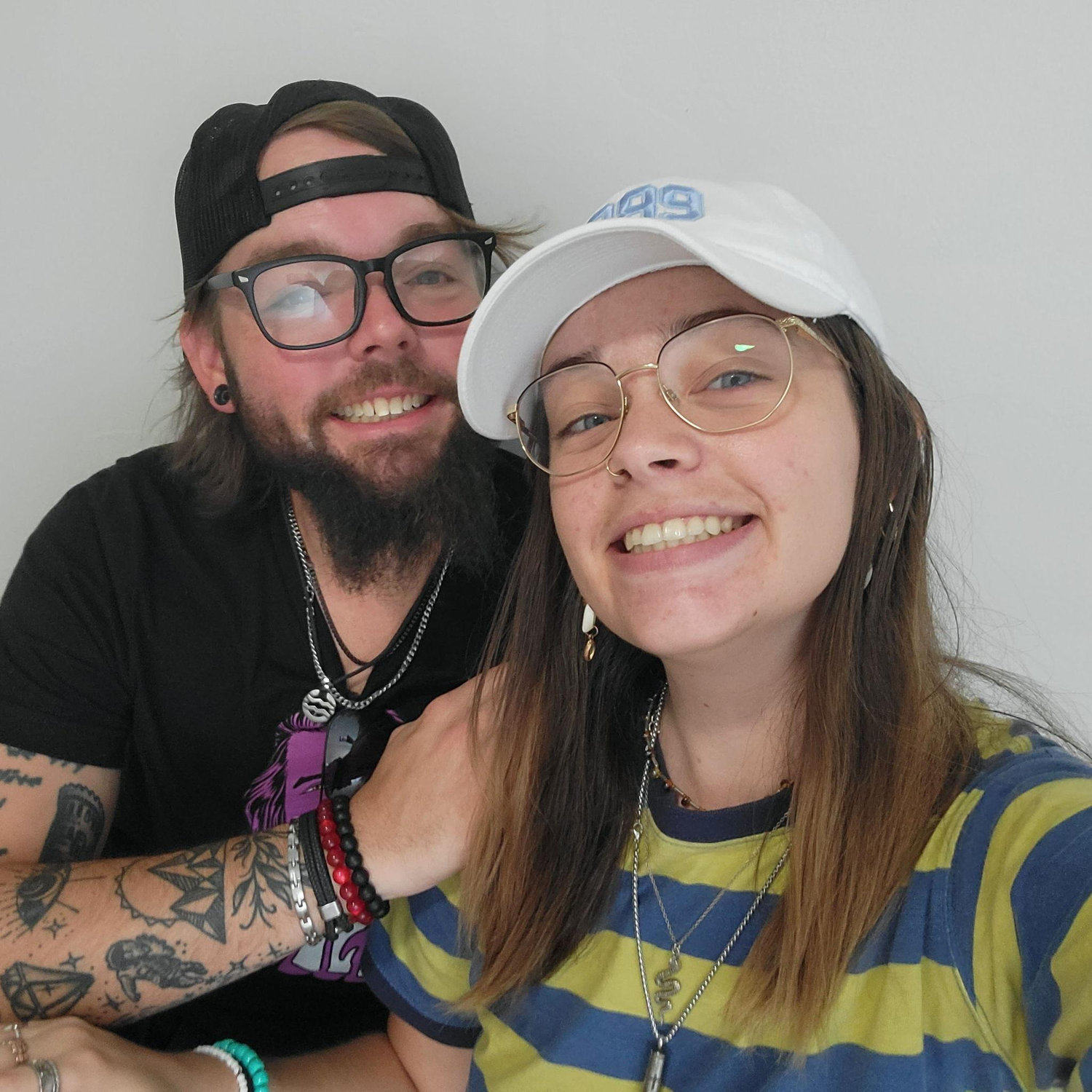 First picture taken in our first apartment in Nashville together!