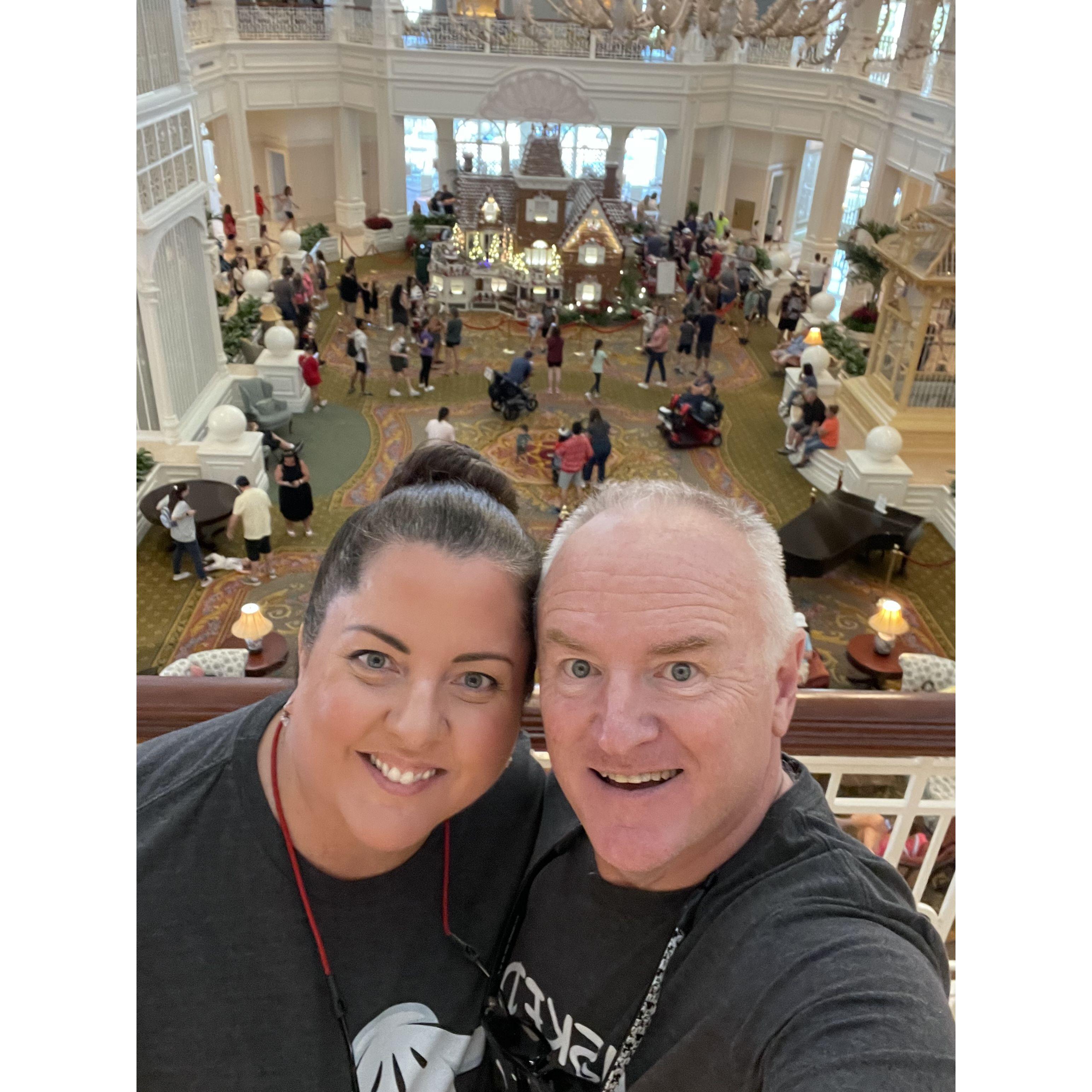 Grand Floridian Gingerbread house 2023