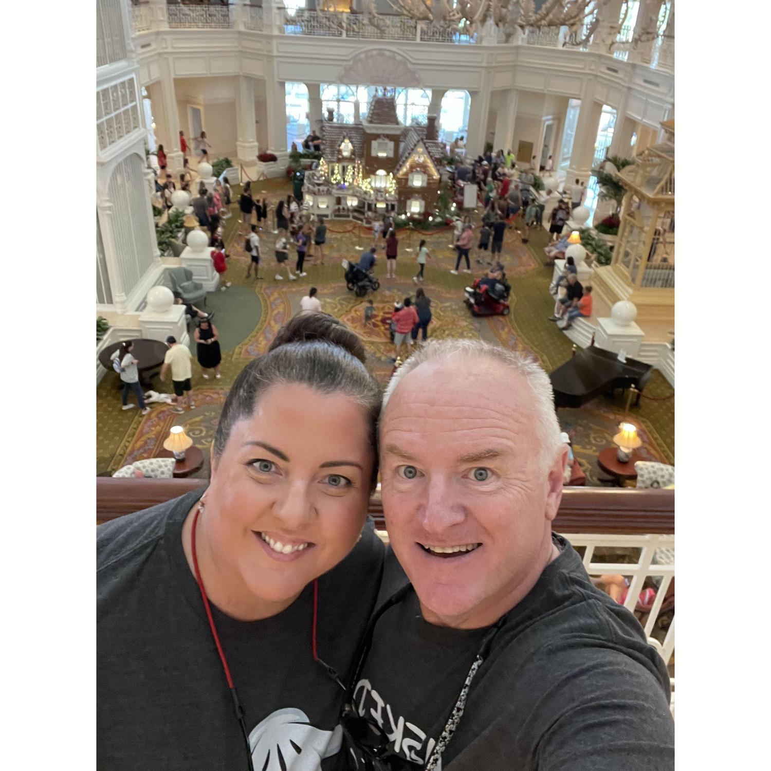 Grand Floridian Gingerbread house 2023
