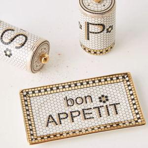 Bistro Tile Salt & Pepper Shakers