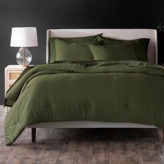 Teddy 300 Thread Count Cotton Percale 3-Piece Comforter Set