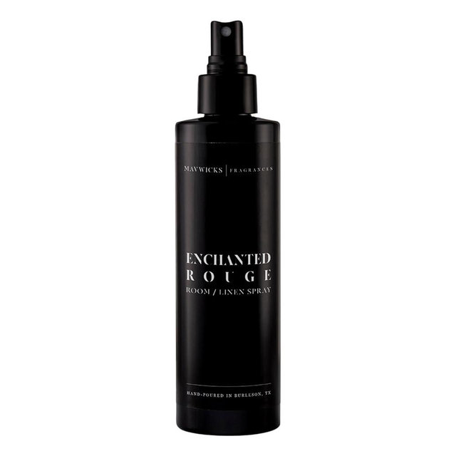 Mavwicks Fragrances - (Enchanted Rouge) Linen & Room Spray (8oz) – Bedroom & Home Fragrance Mist, Long-Lasting Freshness To Brighten Up Your Space, Fabric & Air Freshener, Aromatherapy Scent Spray