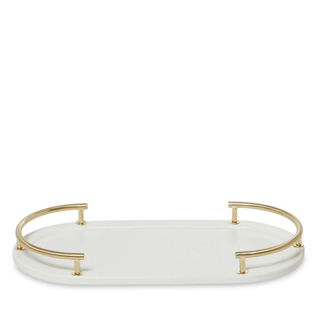 Roselli Dubai Brass Amenity Tray