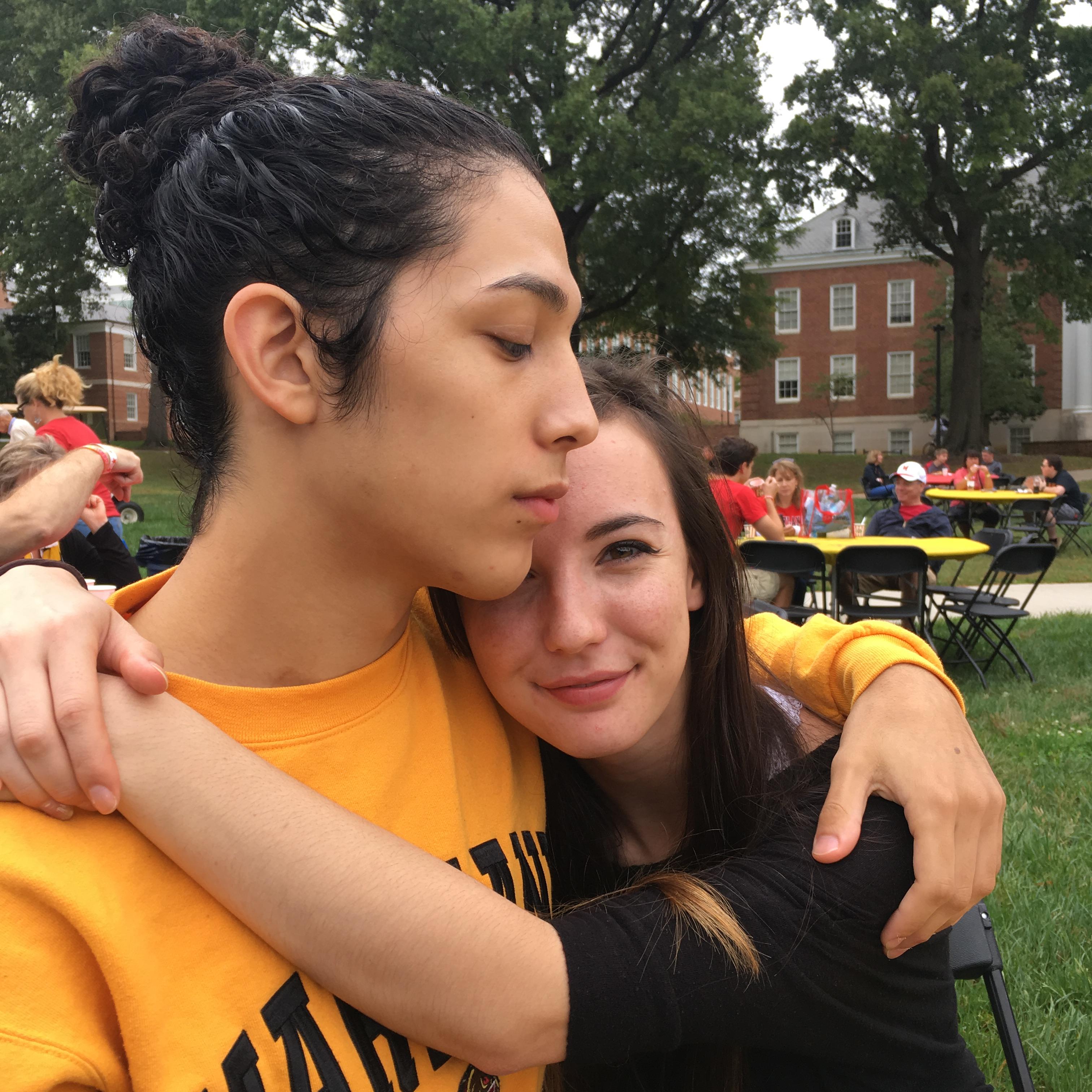 From Ty's parent's weekend at UMD. We drove a lot of miles to see each other back then, and most times we only got a little over 24 hours together.