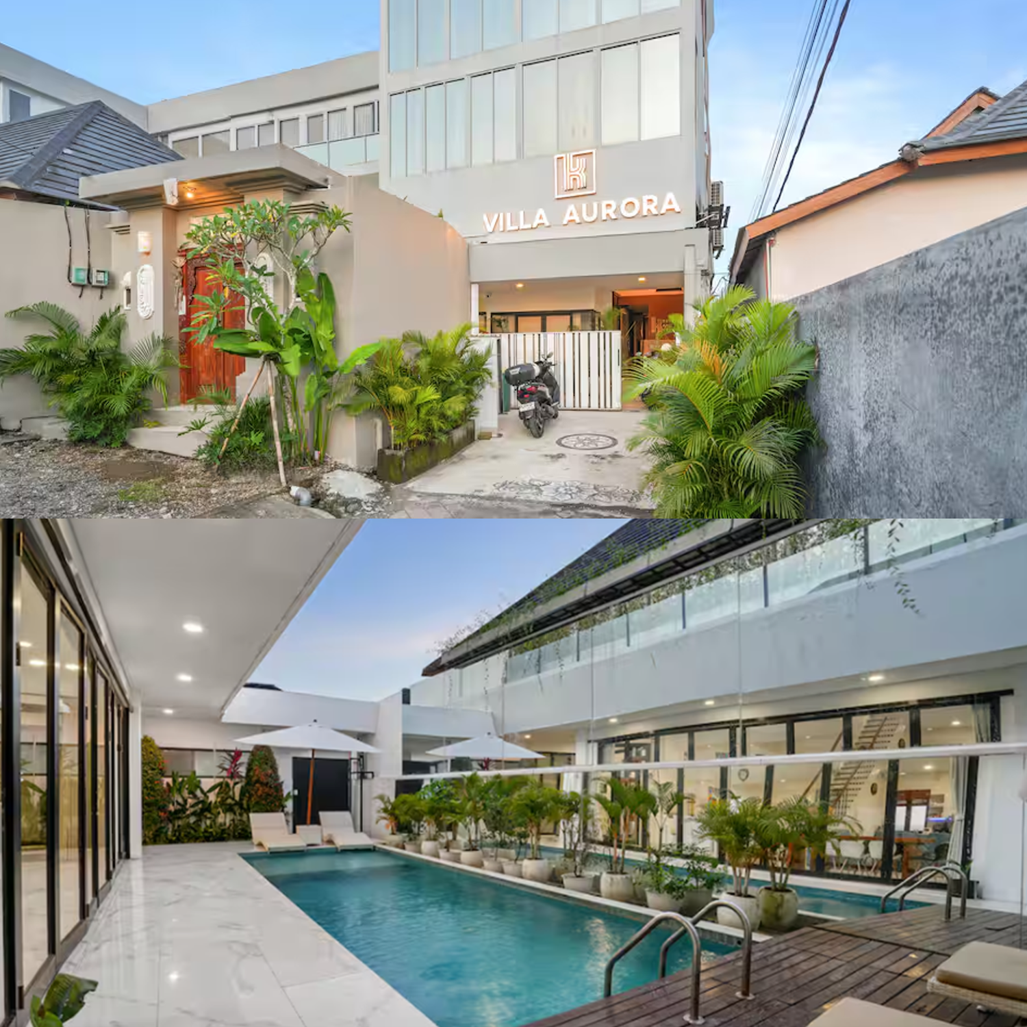 Some guests will stay at Villa Aurora K. The After-Party on the 25th will at Villa Aurora K.