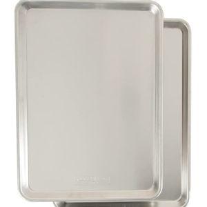 Nordic Ware Naturals Half Sheet Pan, 2-Pack
