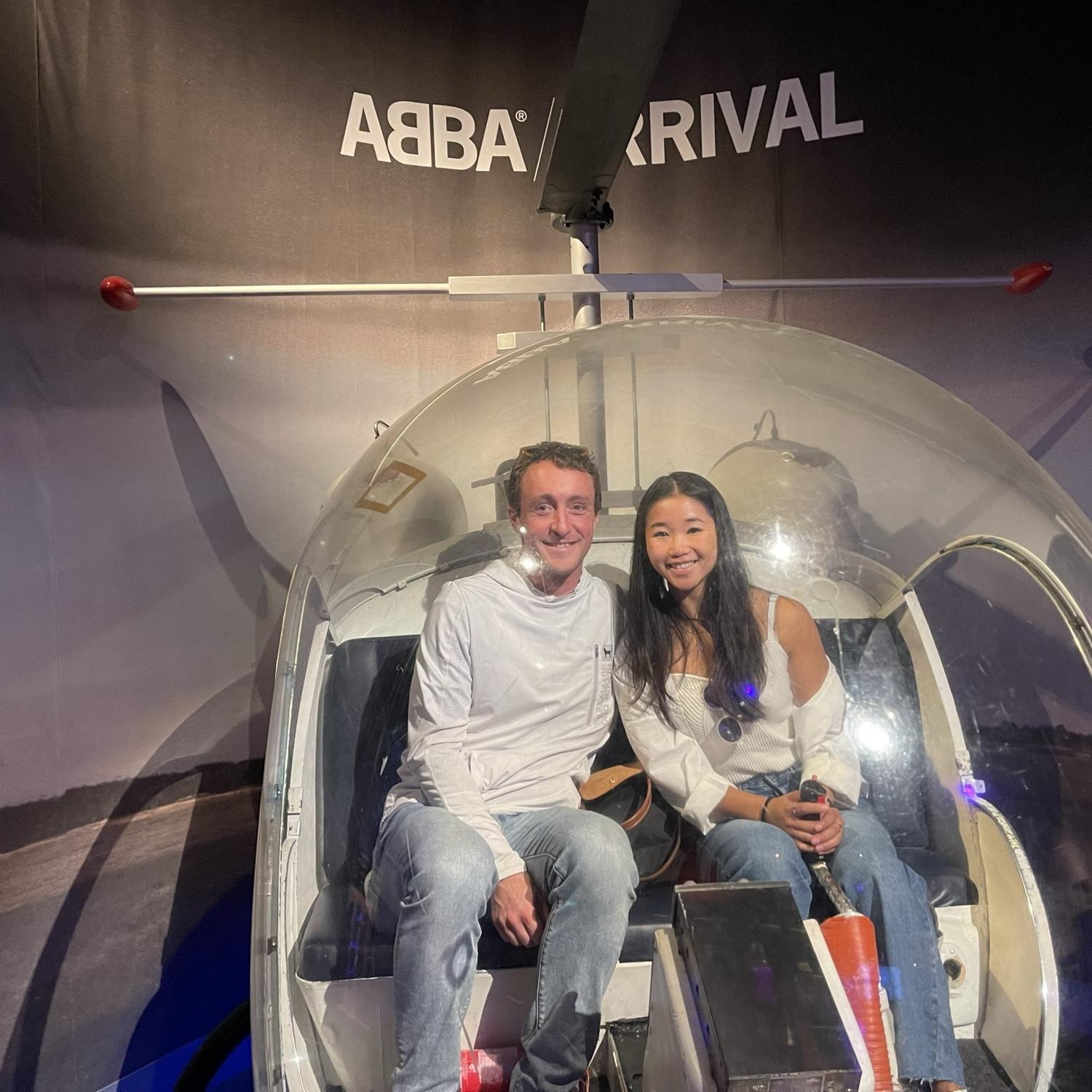 At the ABBA Museum in Stockholm!