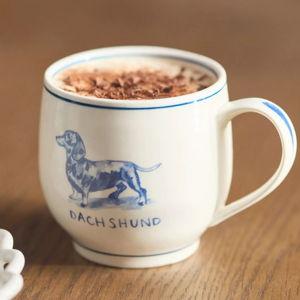 Molly Hatch Stoneware Dog Mug