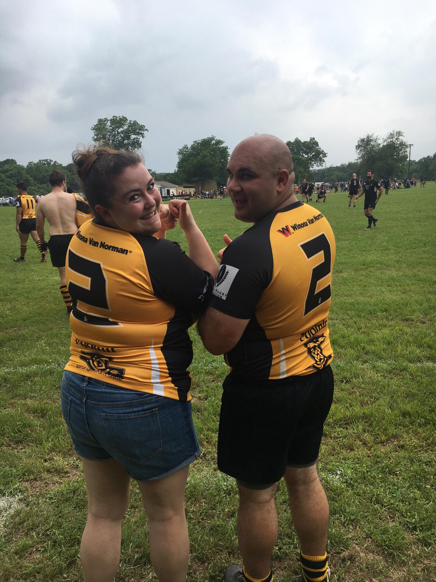 Saturday’s are always for rugby in the Servello household!!