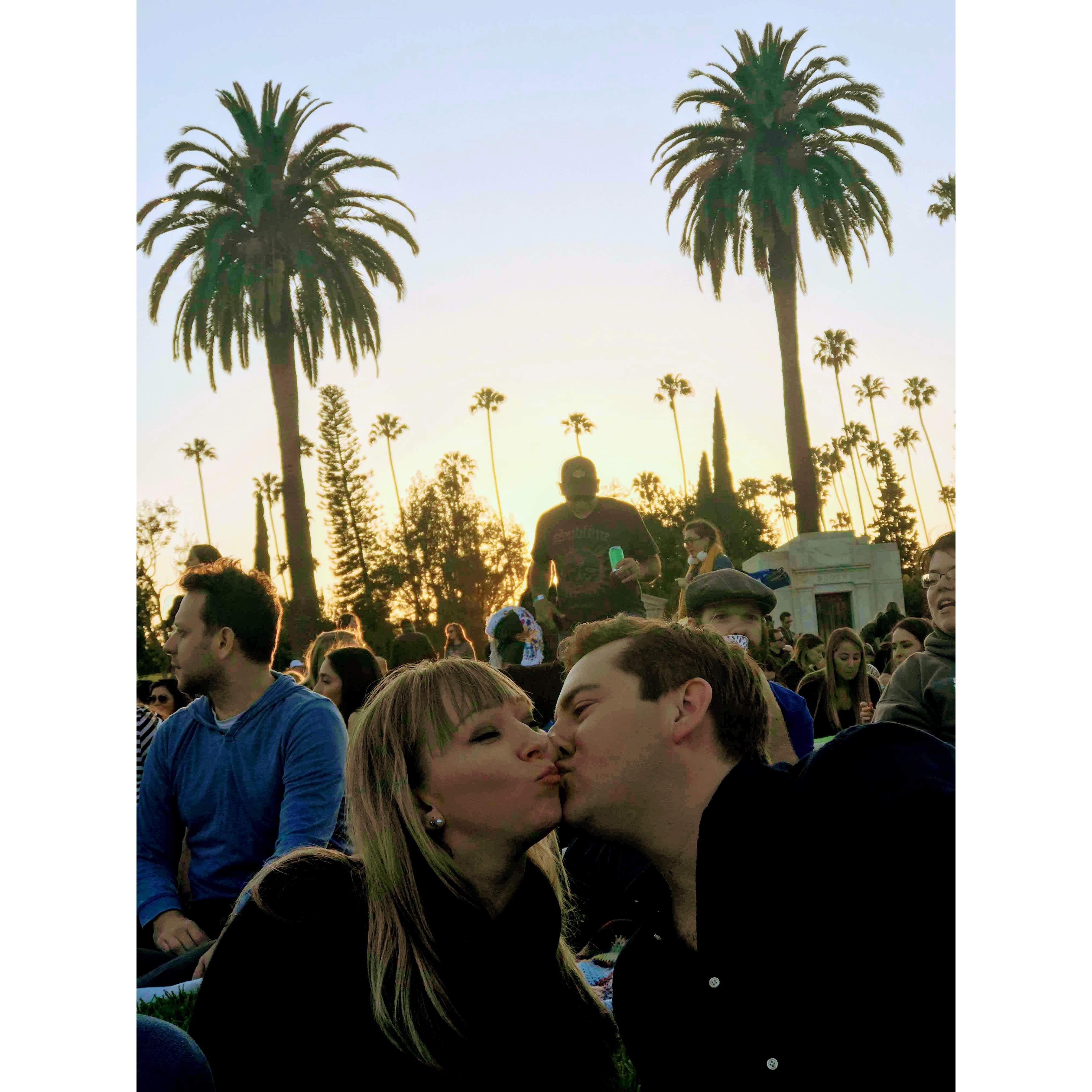 Cinespia @ Hollywood Forever Cemetery