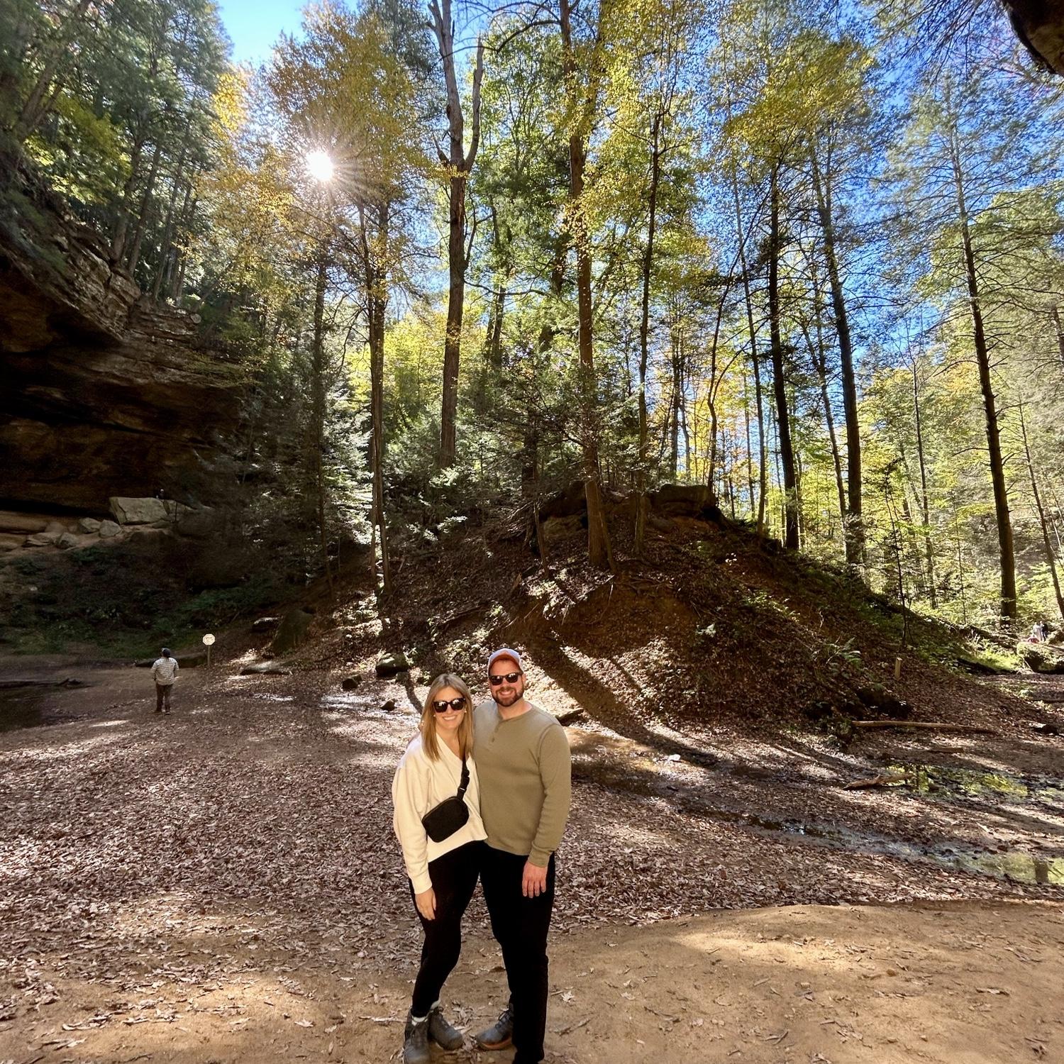 Ash Cave, Hocking Hills State Park. October 2024