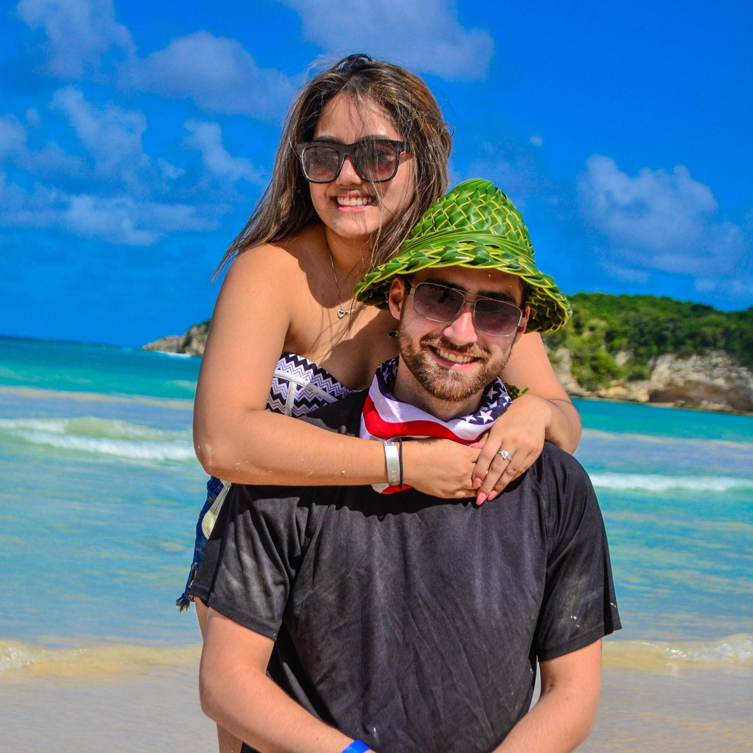 Dec. 2018 - Punta Cana (first international trip together!)