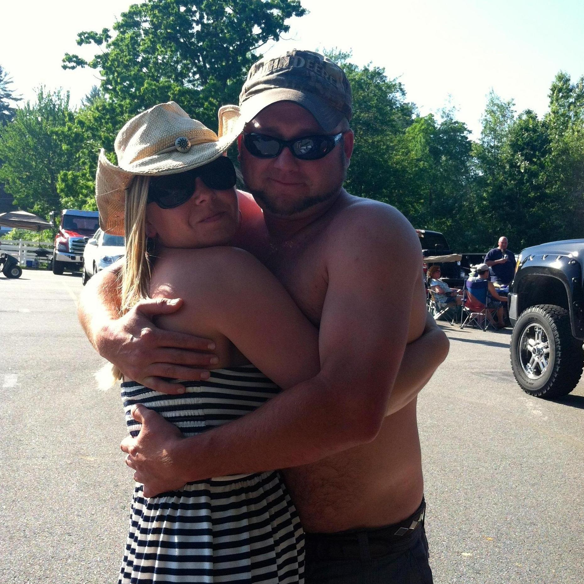 Our first concert together, Country Throwdown at Meadowbrook.