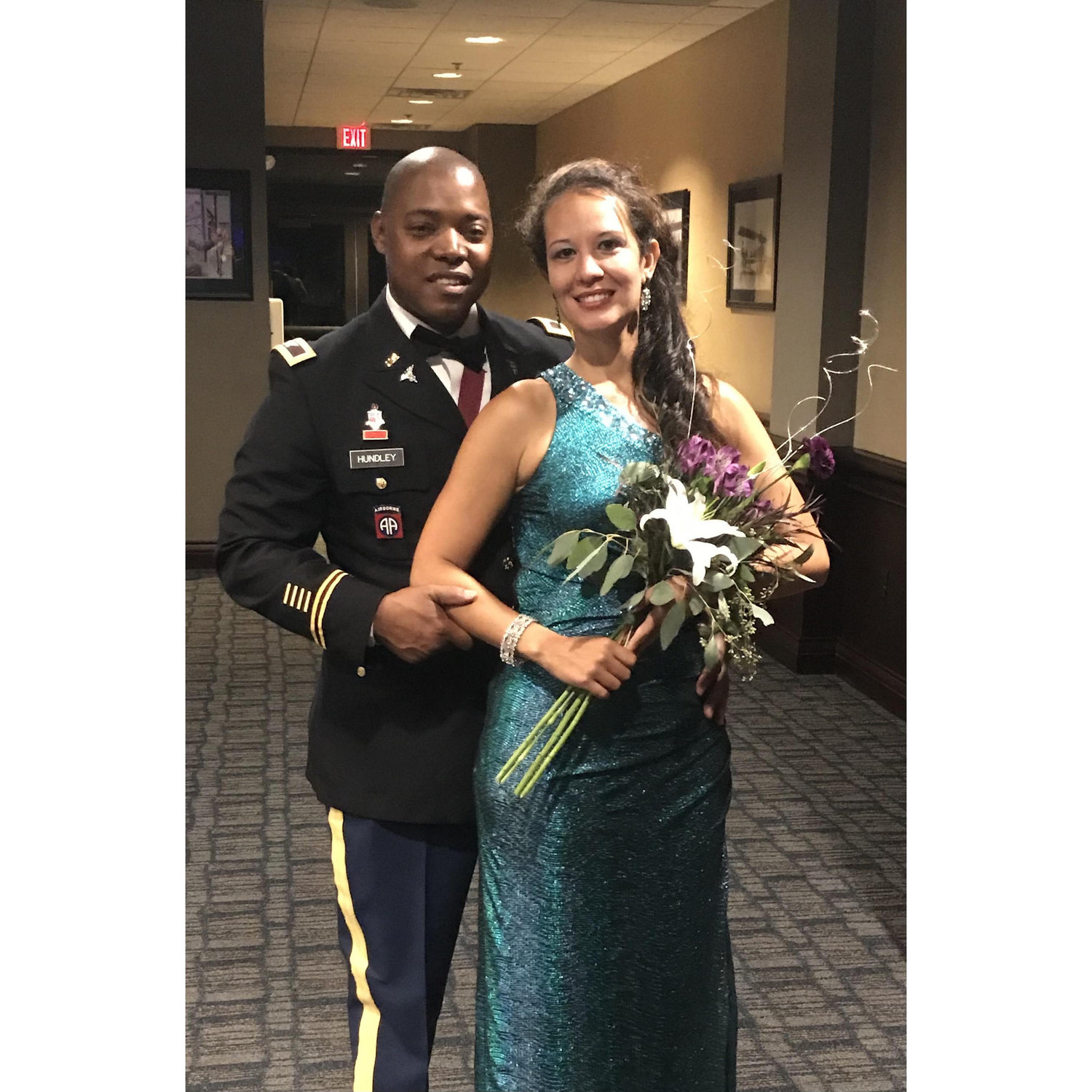 Our first military ball at USTRANSCOM (October 2017)
