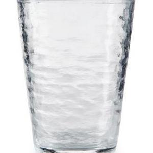 Martha Stewart Collection Textured Clear Acrylic Old Fashioned Glass, Created for Macy's