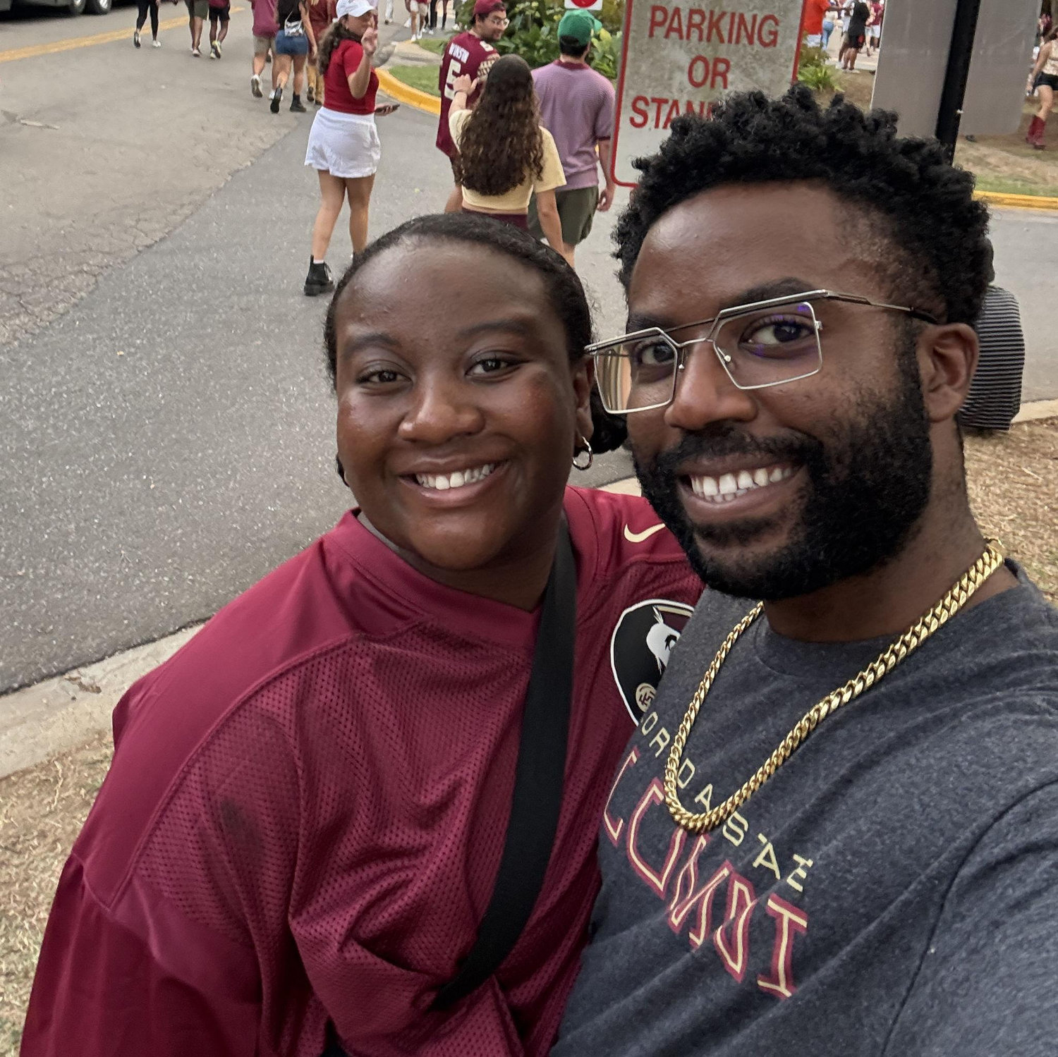October 4th, 2025 - Our 5th Anniversary! Of course, we spent the day cheering on FSU Football!