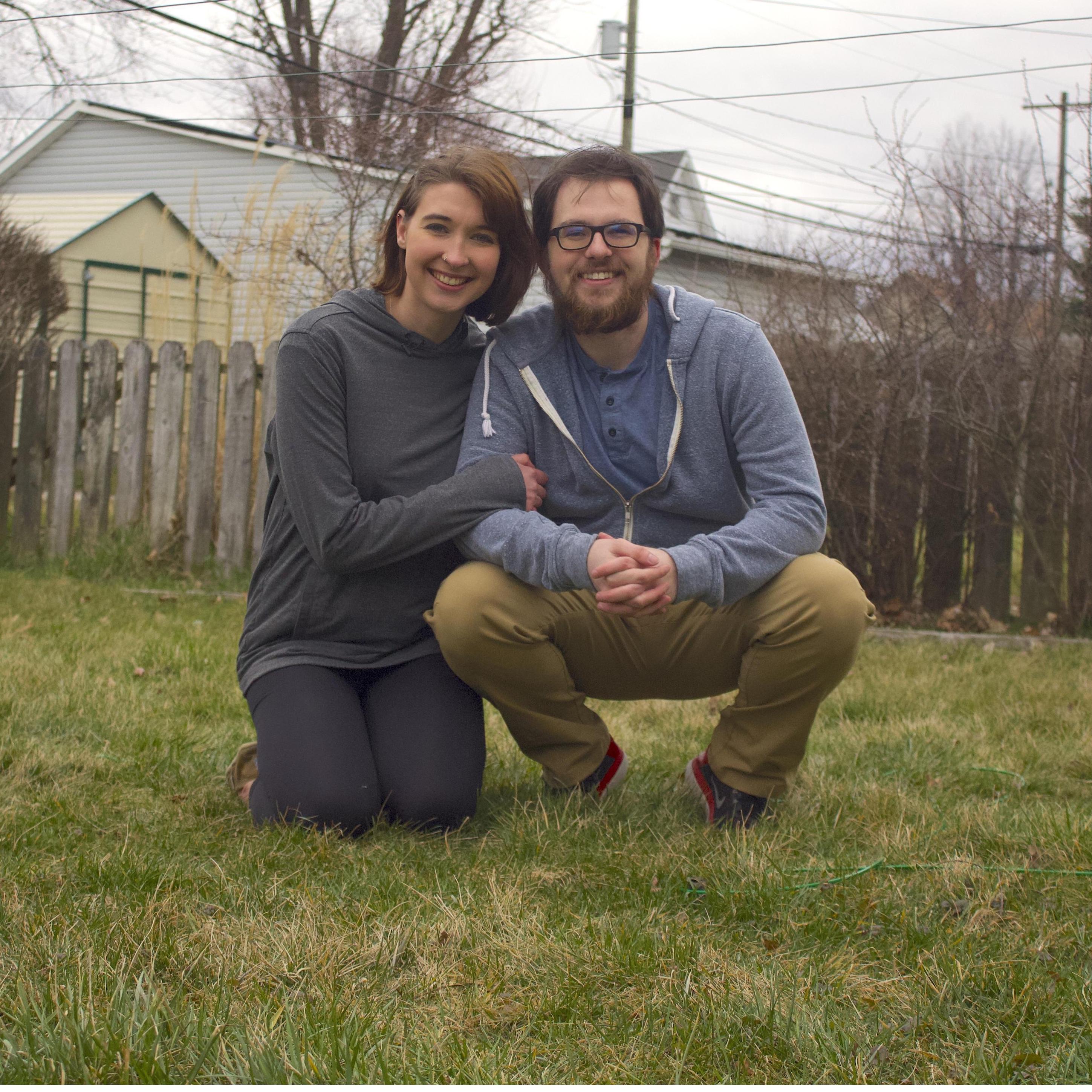 Our first picture at our new house!