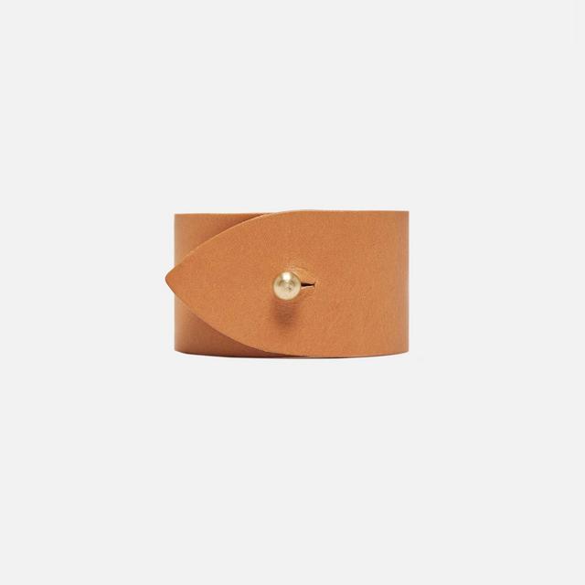 Leather Napkins Rings (s/8)