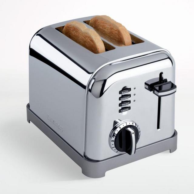 Cuisinart ® Classic Silver 2-Slice Toaster