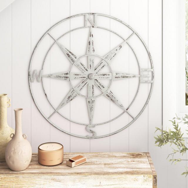 Compass Metal Wall Décor