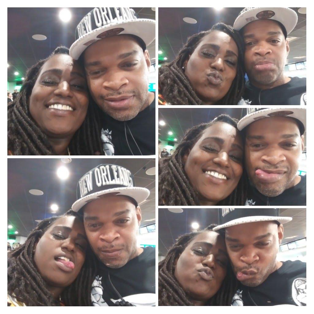 Our very first date night we went bowling