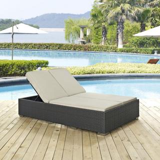 Sojourn Outdoor Patio Sunbrella Double Chaise