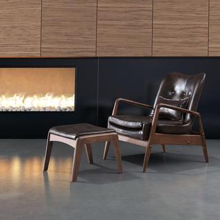 Bully Lounge Chair & Ottoman