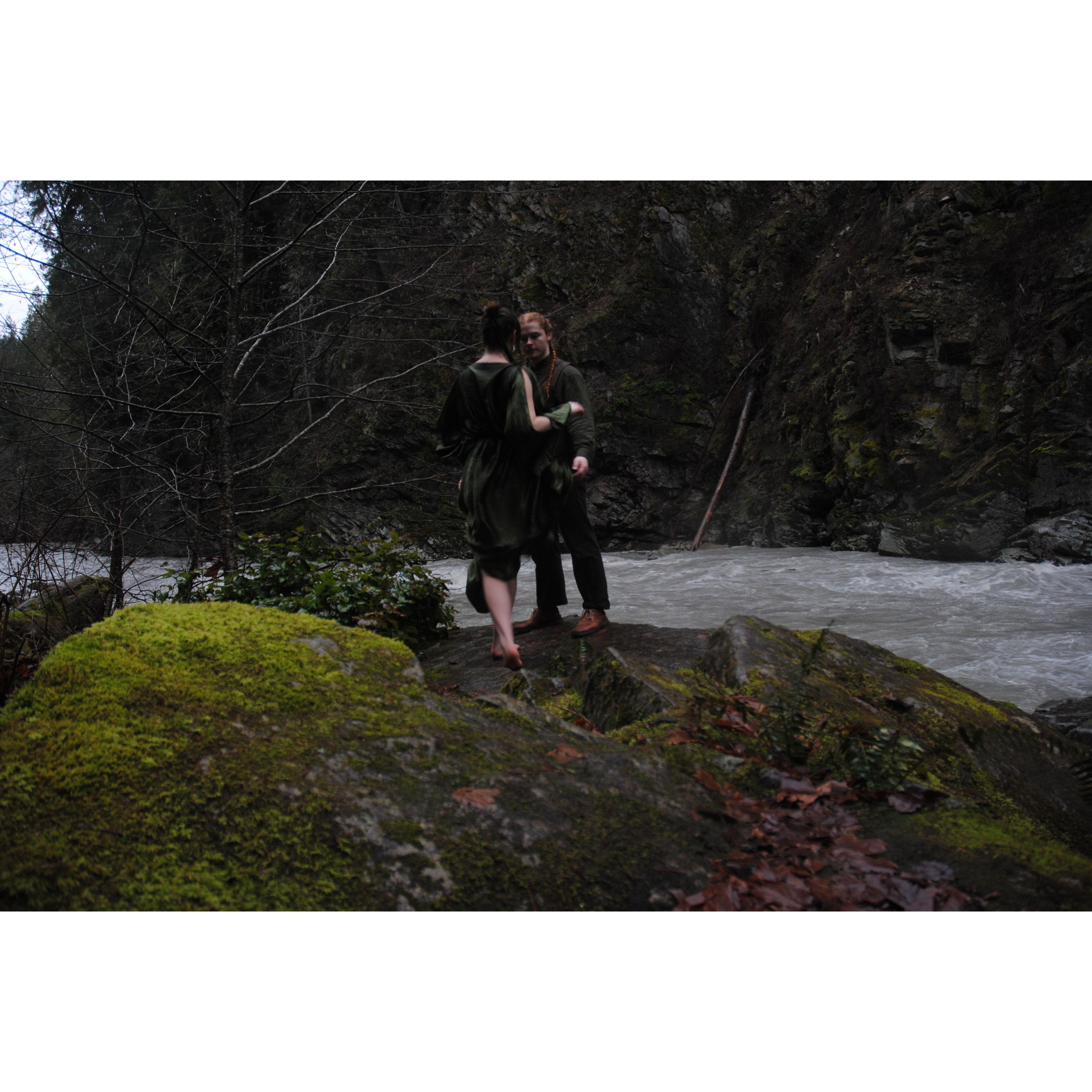 proposal photo shoot before I knew thats what it was.