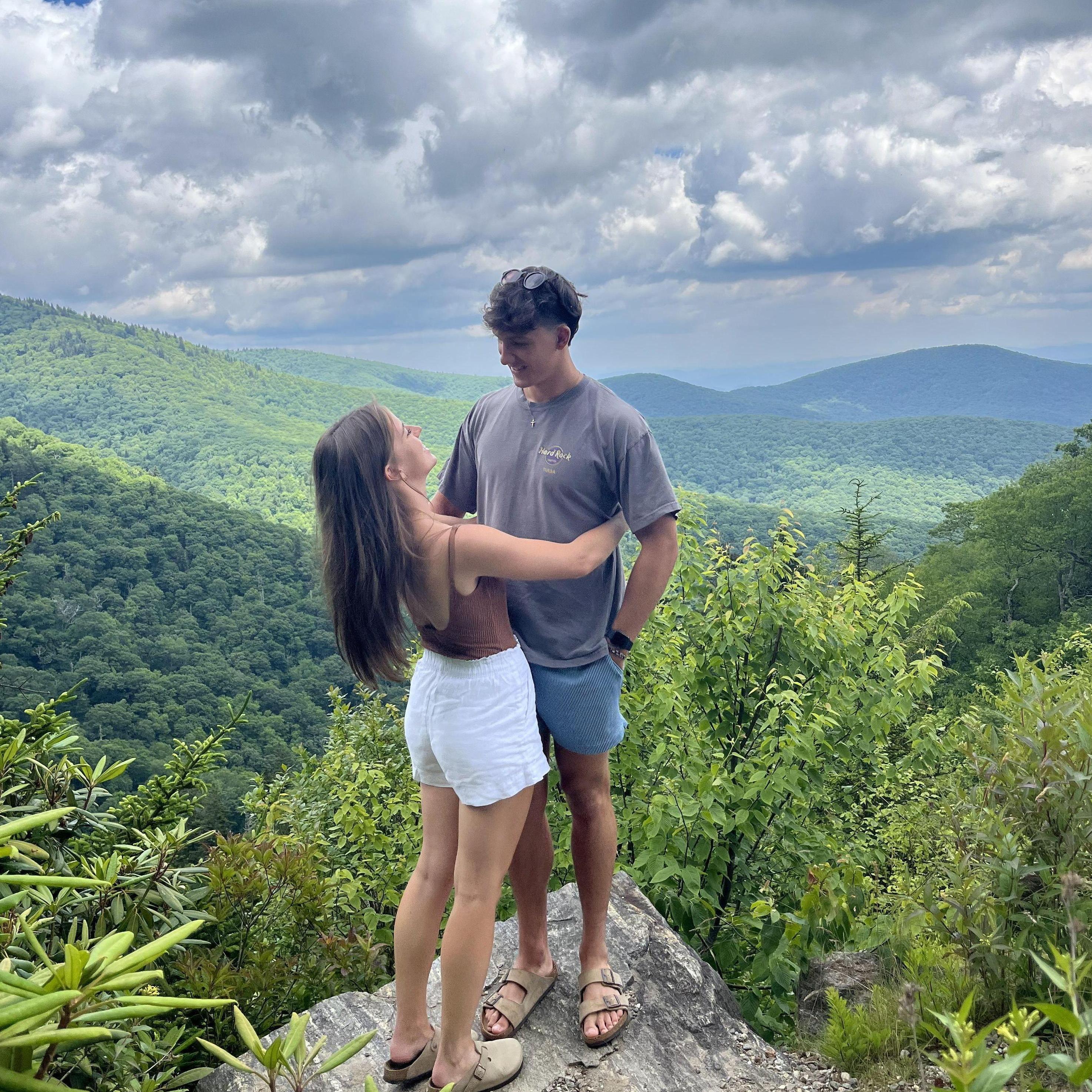 Summer of 2023 - I joined Jon's family for their annual trip to the Blue Ridge mountains. This place has become very special to us since then ;) - Kat