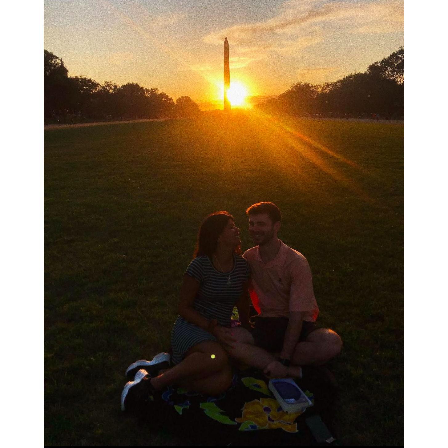 A date in DC back in 2019