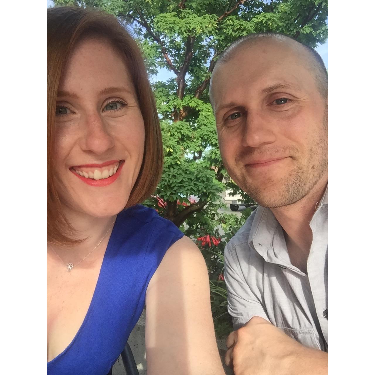 Celebrating 3rd year anniversary at Anthony's