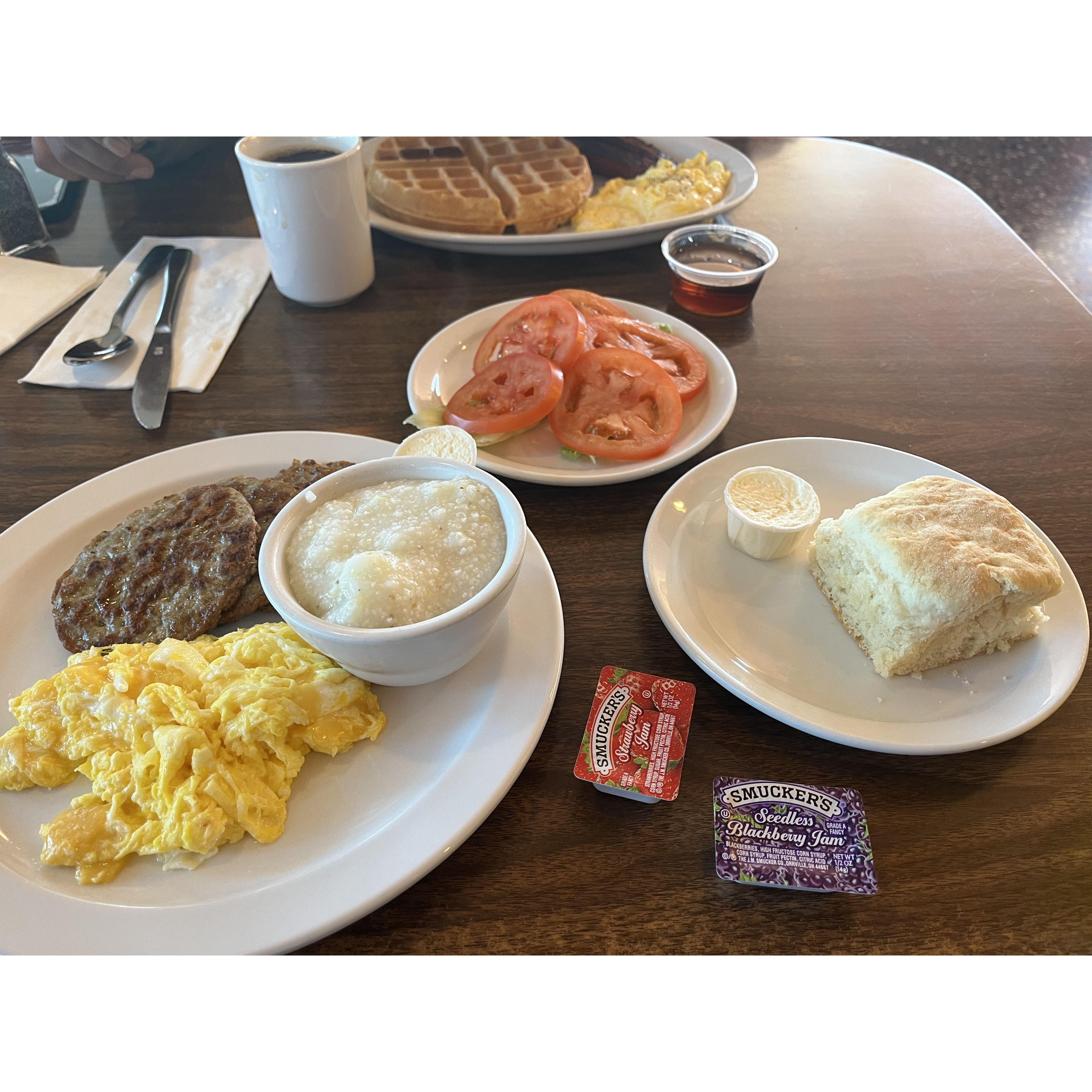 Pann's diner offered up a great breakfast spread and classic Motown tunes!