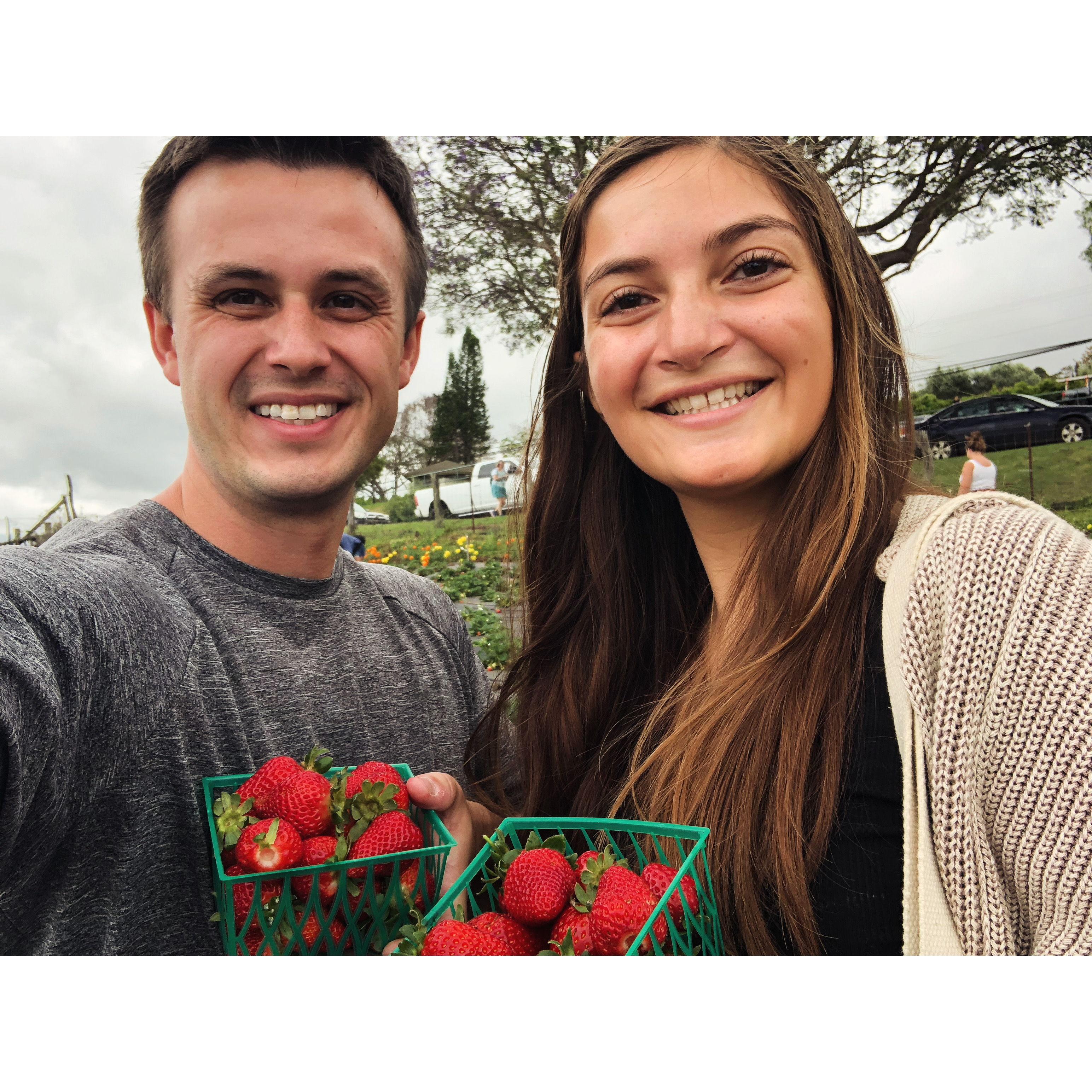 Our first picture together!