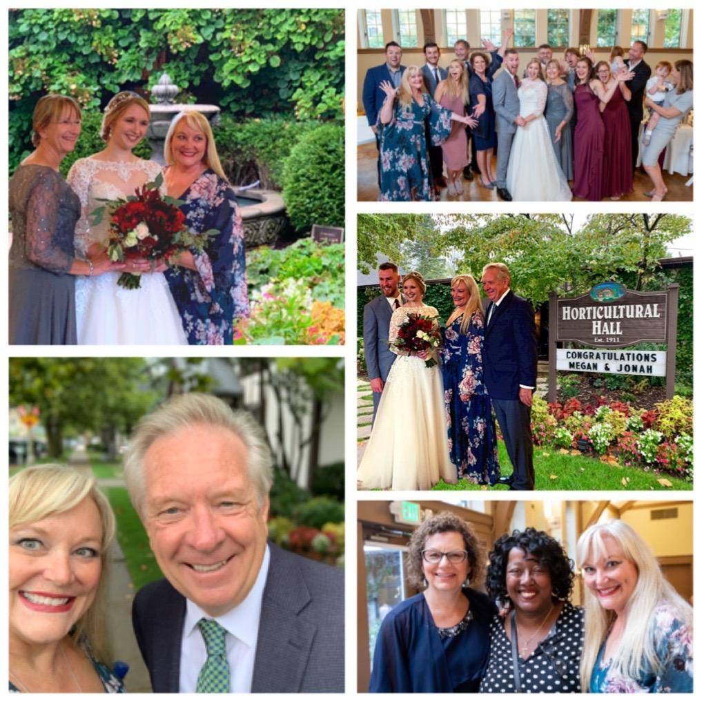 Megan & Jonah’s wedding with the fam!