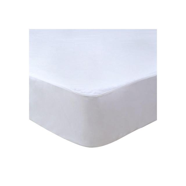 PiccoCasa Polyester and TPU Comfortable Breathable Waterproof Mattress Protector Covers 1 Pc White King