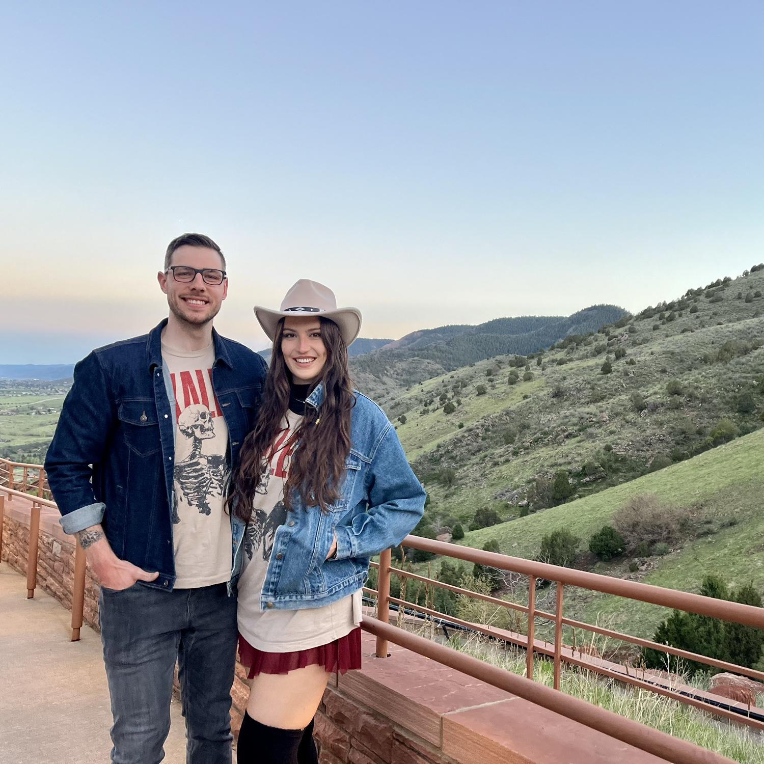 First time at Red Rocks for a Kaleo concert in CO! We did some white water rafting on this trip too. Luckily we stayed in the boat.