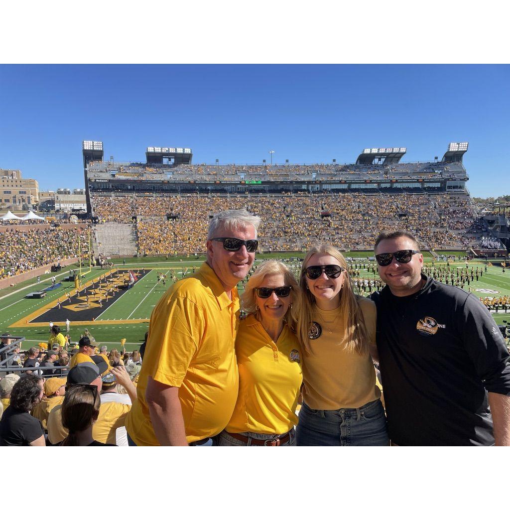 Al's first Mizzou Homecoming!