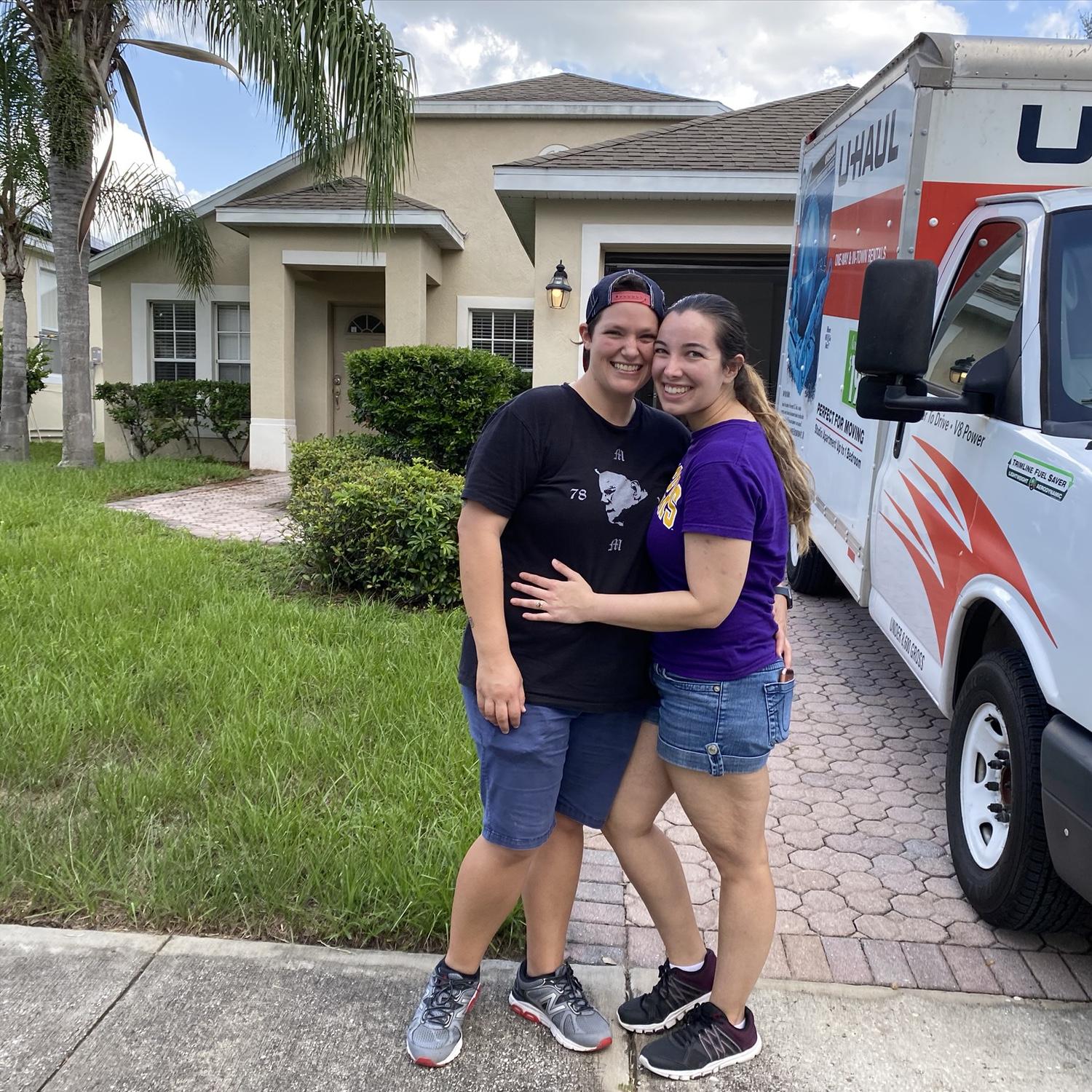 Officially U-Haul'n together