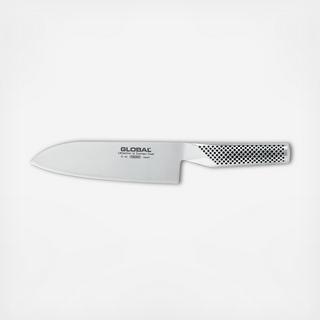 Santoku Knife 7" - Hollow Ground - GLOBAL