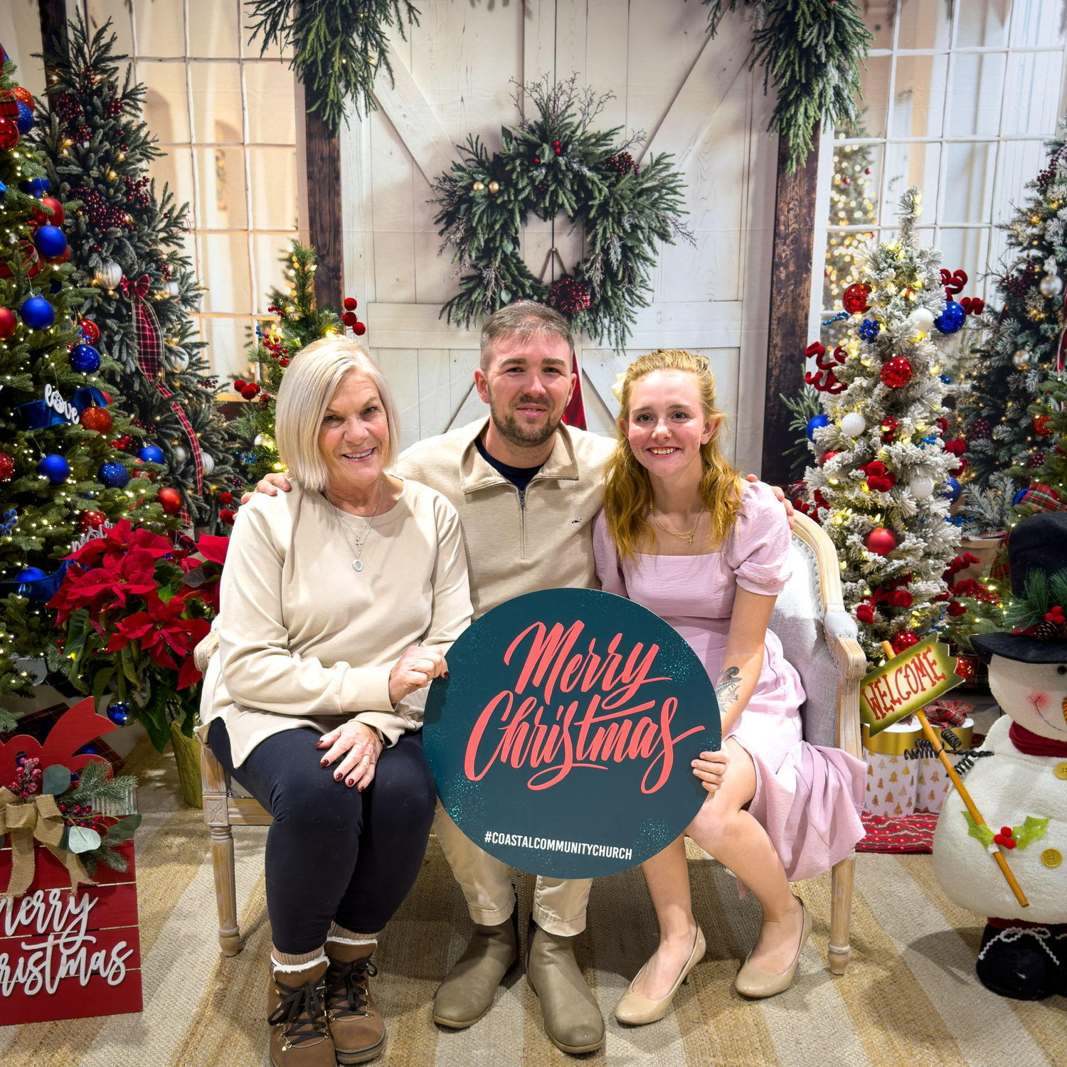 Our first Coastal Christmas together!