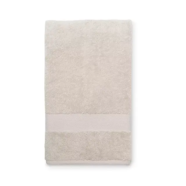 American Traditions Bath Towel in White Taupe
