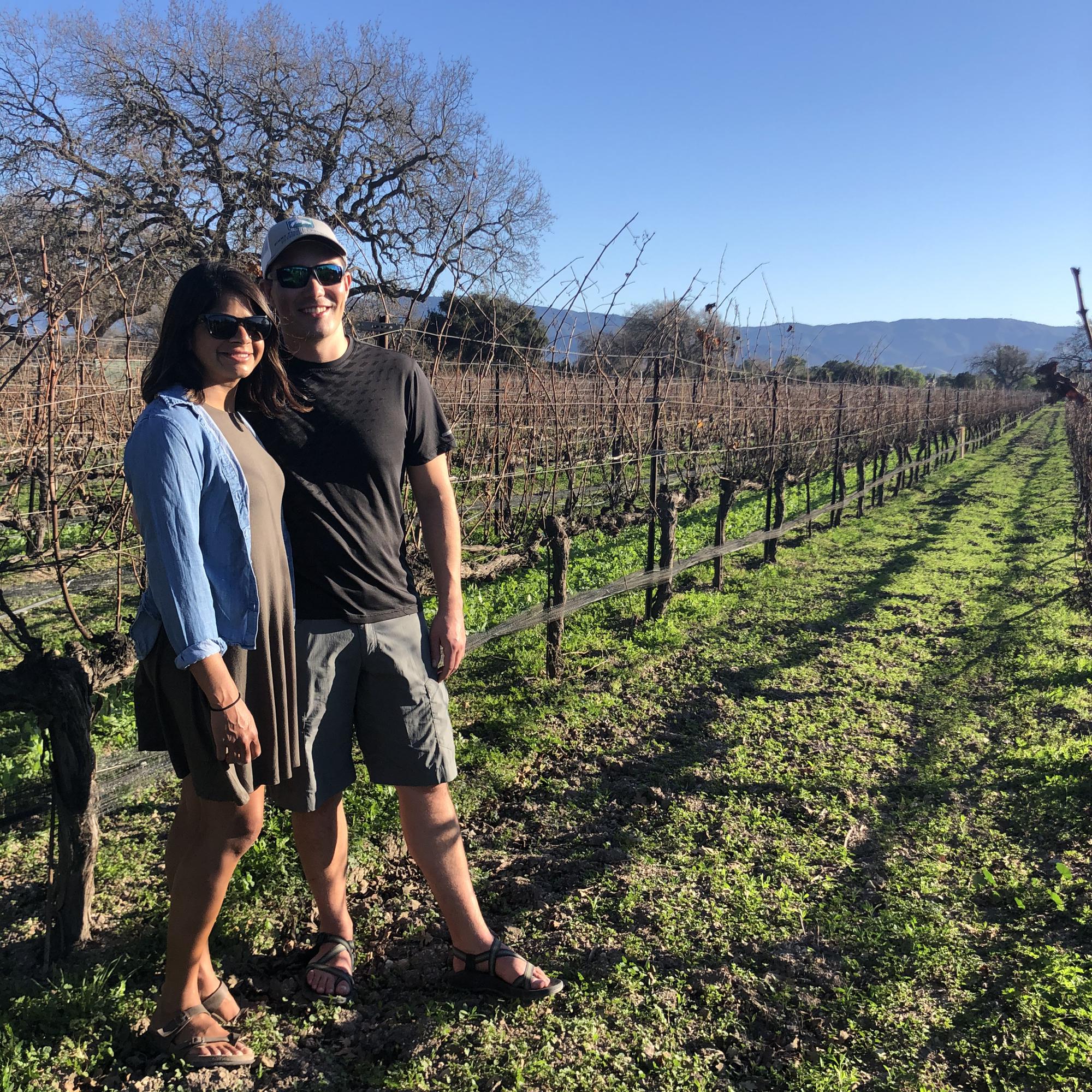 Wine tasting in California - Feb 2020