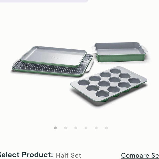 Half Bakeware Set