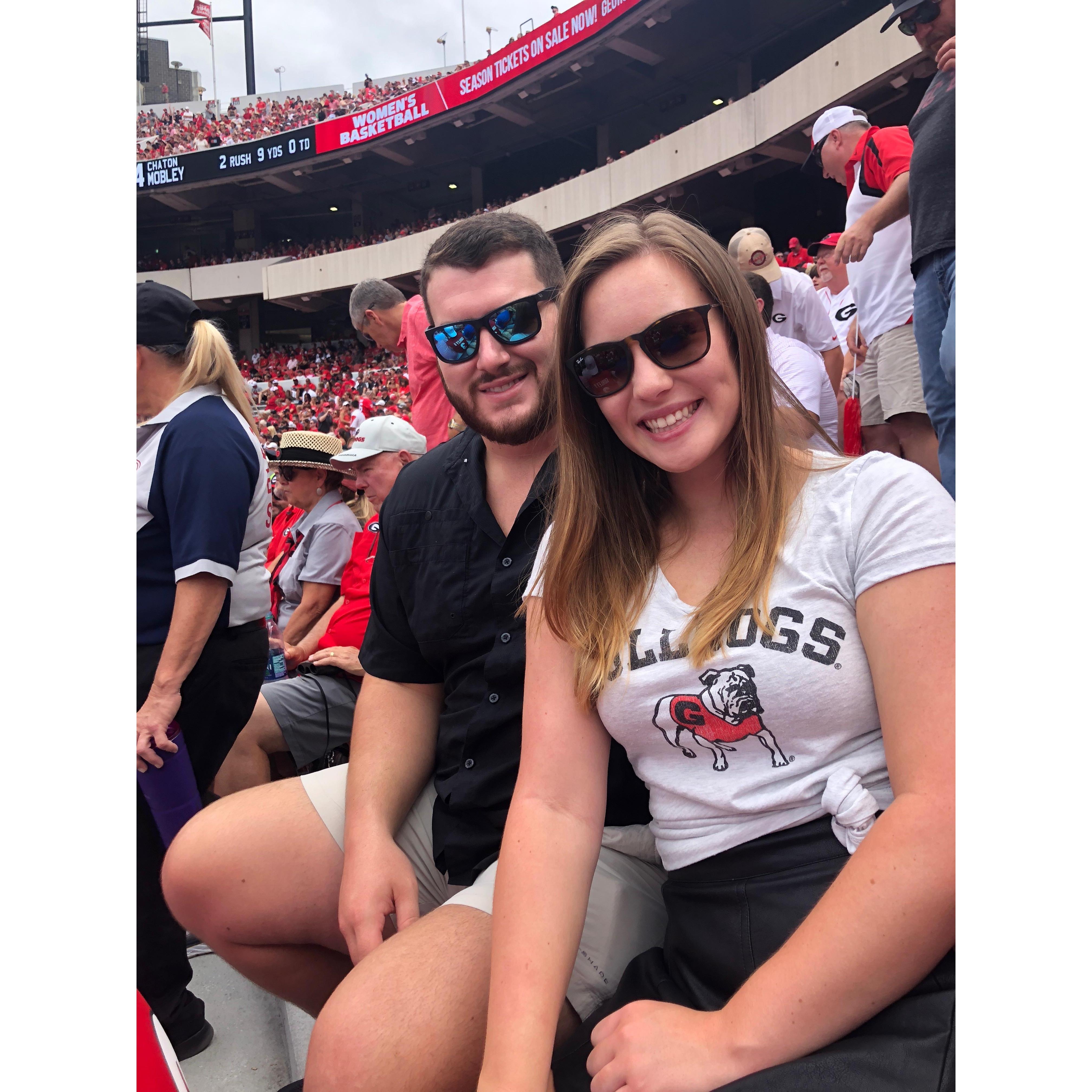 One of many UGA games.